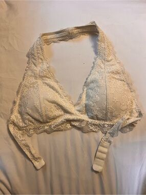 Gilly Hicks Lace Halter Bralette